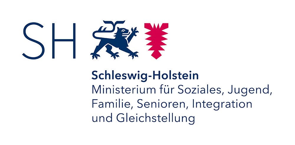 Logo Schleswig-Holstein Ministerium für Soziales, Jugend, Familie, Senioren, Integration, Gleichstellung